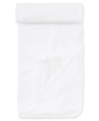 White Basics Hooded Towel & Mitt Set