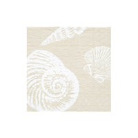 Caspari Shells Sand Napkin, Cocktail