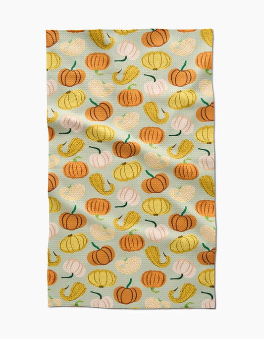 Pumpkins and Gourds Tea Towel
