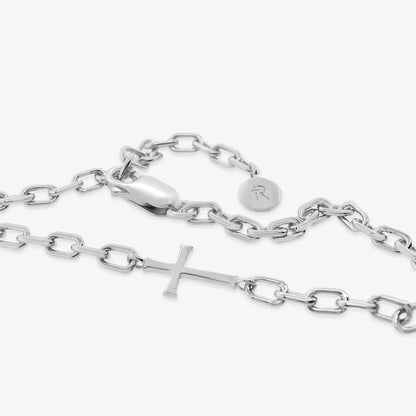 Mini Chain Breaker Cross Necklace