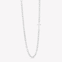 Mini Chain Breaker Cross Necklace