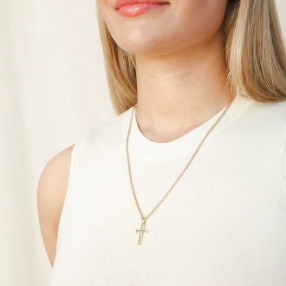 Large Cross Pendant Necklace