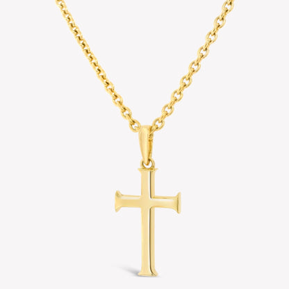 Large Cross Pendant Necklace
