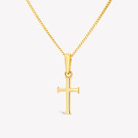 Small Cross Pendant Necklace
