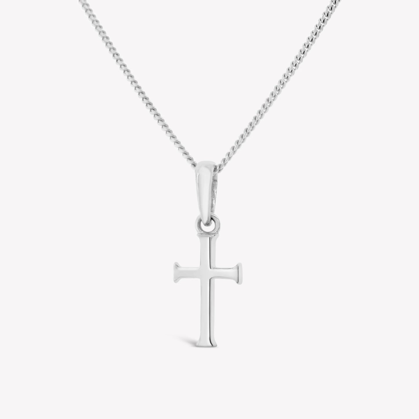 Small Cross Pendant Necklace