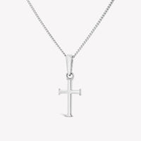 Small Cross Pendant Necklace