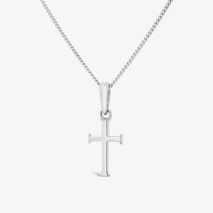 Small Cross Pendant Necklace