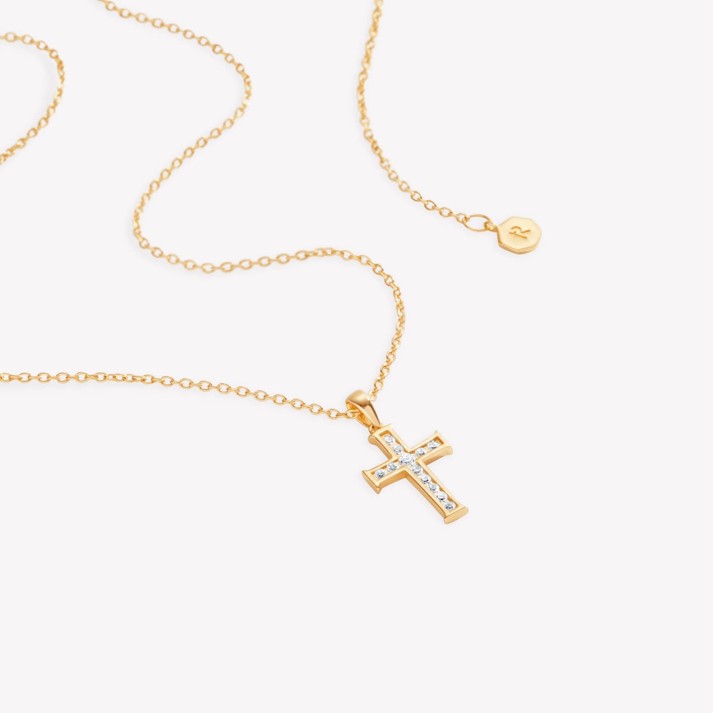 Luminous Cross Pendant Necklace