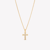 Luminous Cross Pendant Necklace
