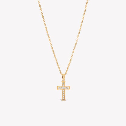 Luminous Cross Pendant Necklace