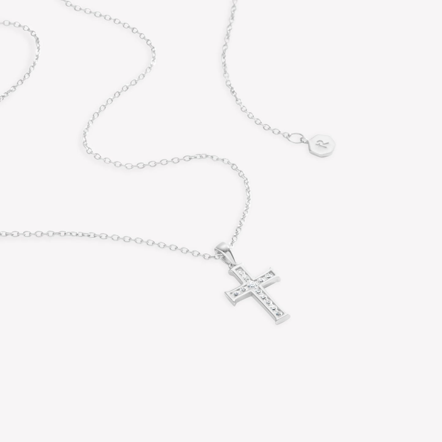Luminous Cross Pendant Necklace