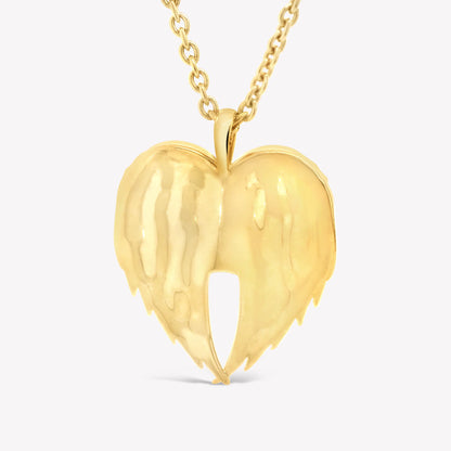 Divine Wings Cross Necklace