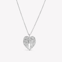 Divine Wings Cross Necklace