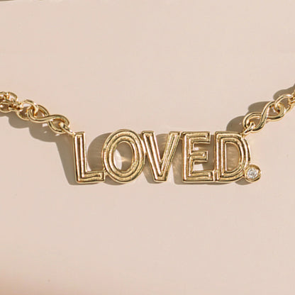 Loved. Necklace