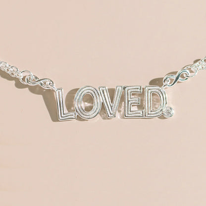 Loved. Necklace