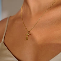 Infinite Hope Cross Necklace