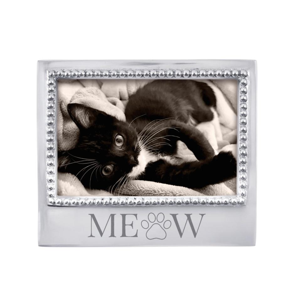 MEOW Beaded 4x6 Frame