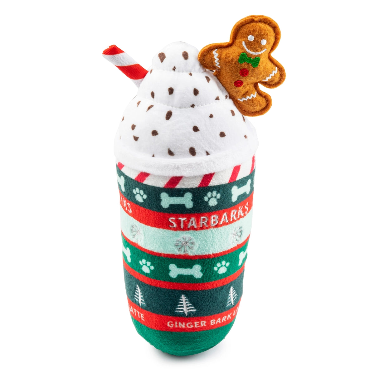 Ginger Bark Latte Dog Toys
