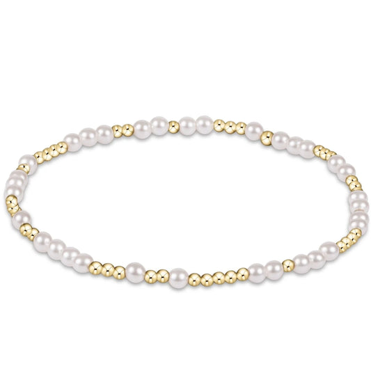 extends hope unwritten bead bracelet - pearl