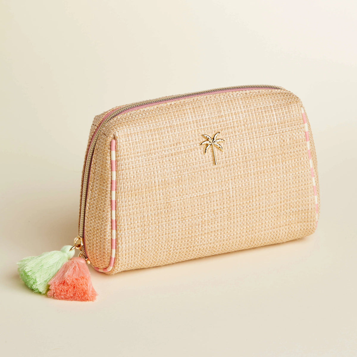 Boho Cosmetic Pouch Palm Tree