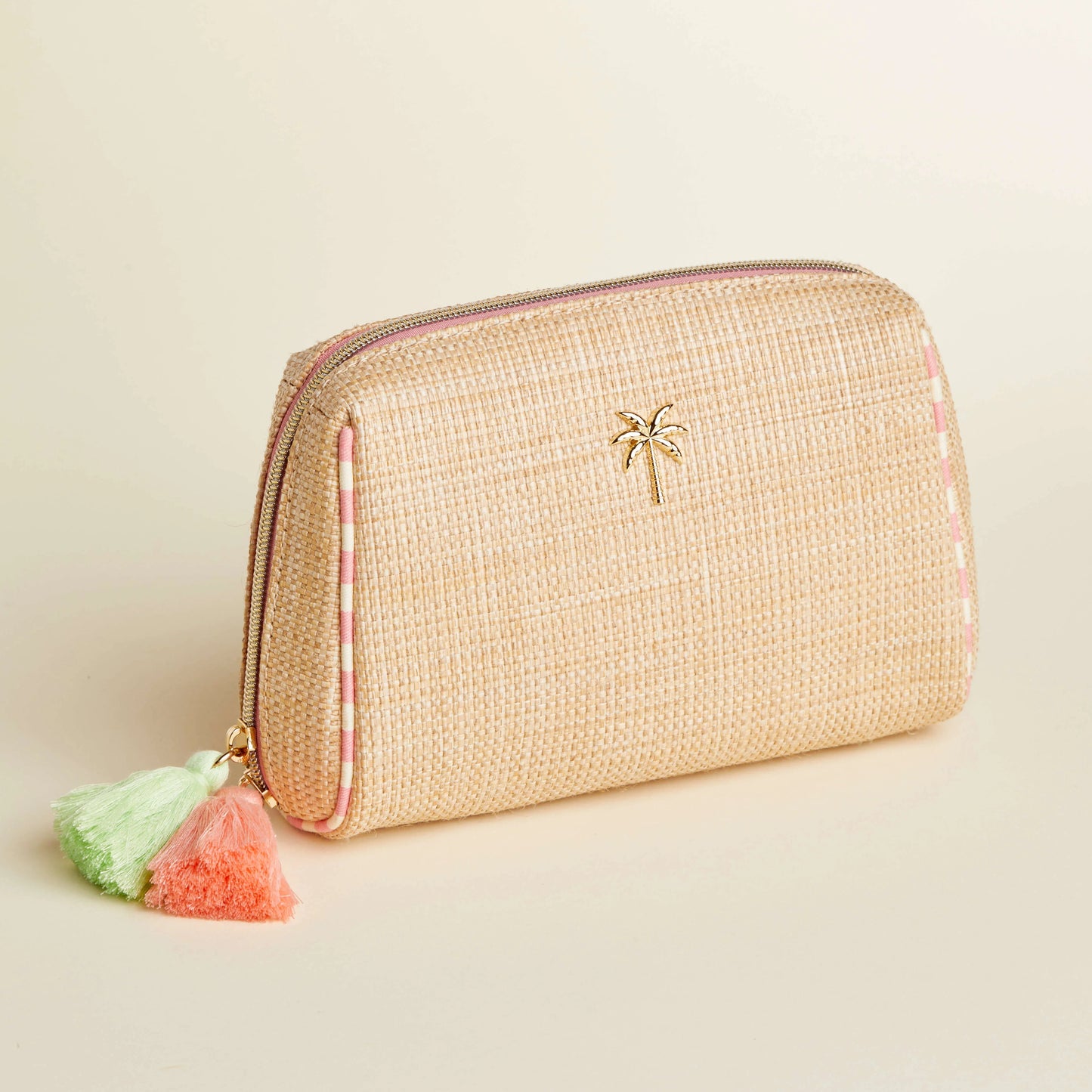 Boho Cosmetic Pouch Palm Tree