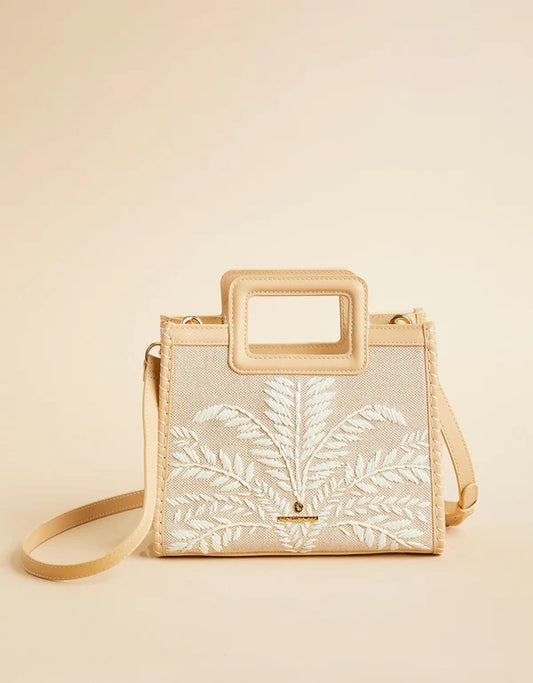 Raffia Crossbody Palm Reed