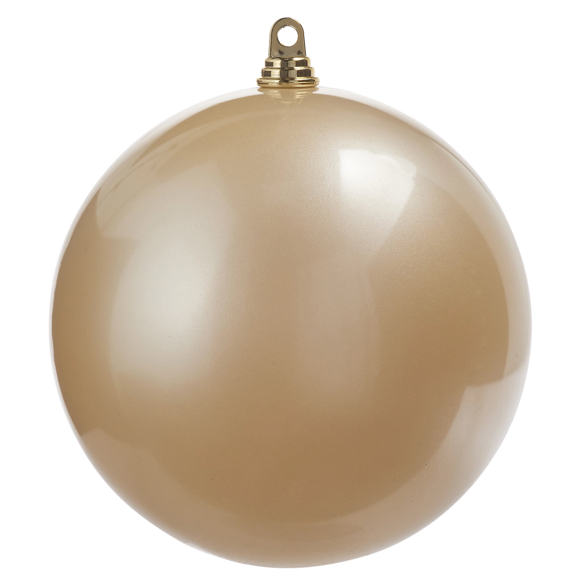 Champagne Pearl Ball Ornament