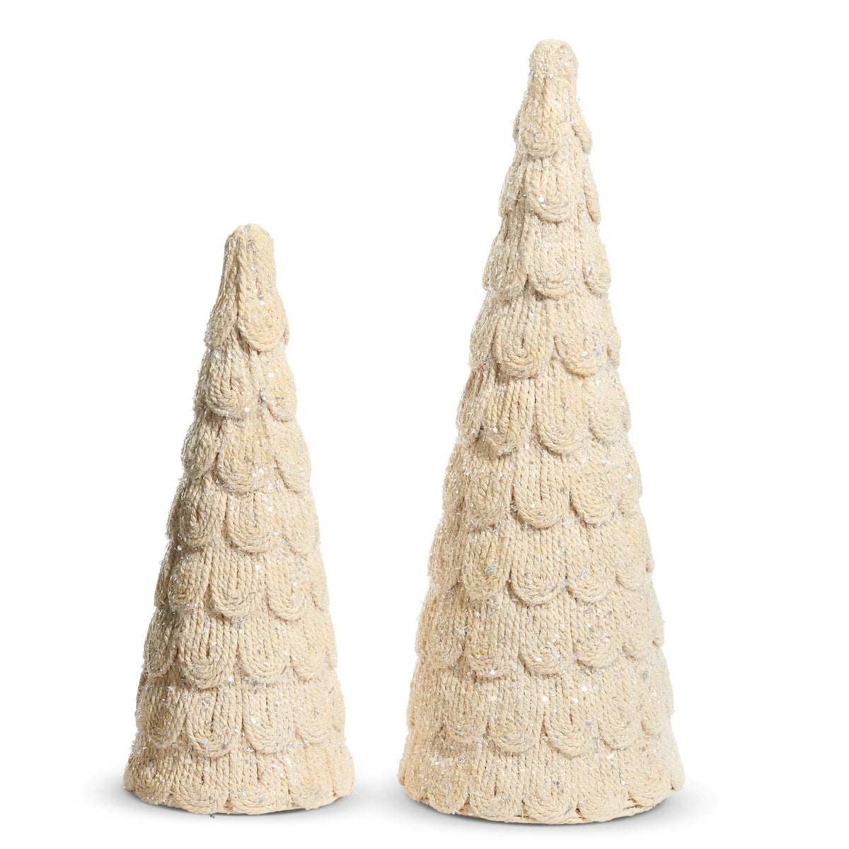 Frosted Rope Cone Trees