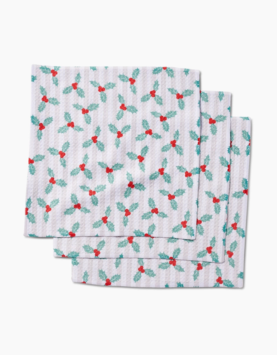 Mistle Stripe Dishcloth Set of 3