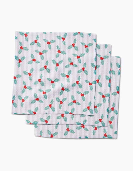 Mistle Stripe Dishcloth Set of 3