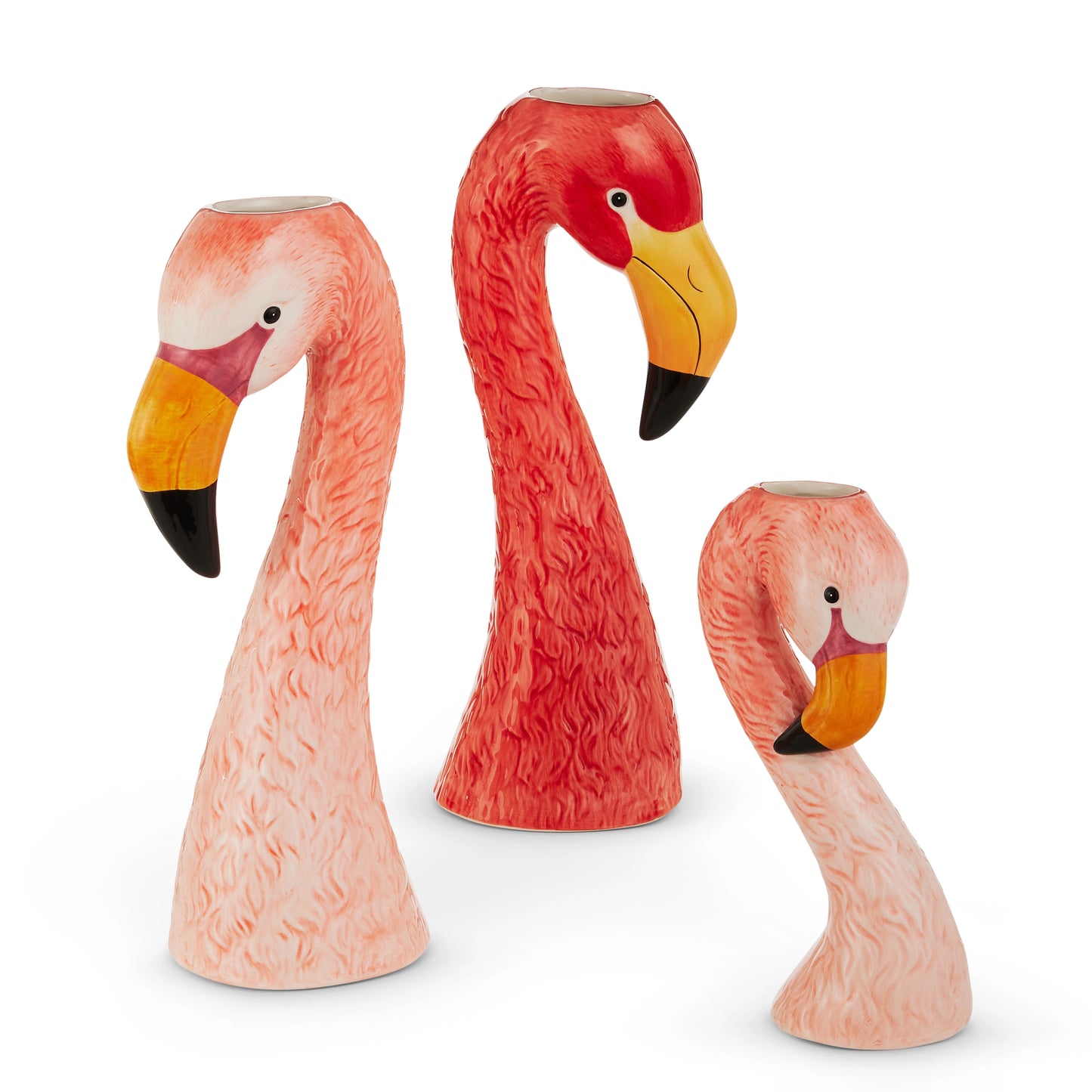 Flamingo Head Vase