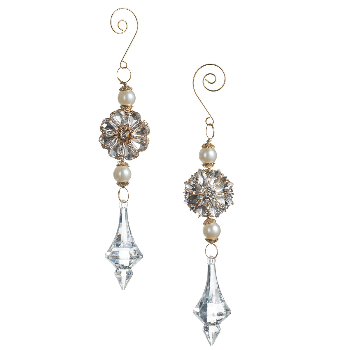 6" Jewel Drop Ornament