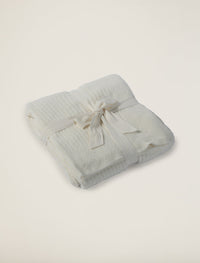 Barefoot Dreams CozyChic Lite® Ribbed Throw, Pearl