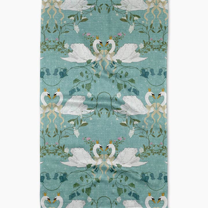Crowned Grace Tea Towel