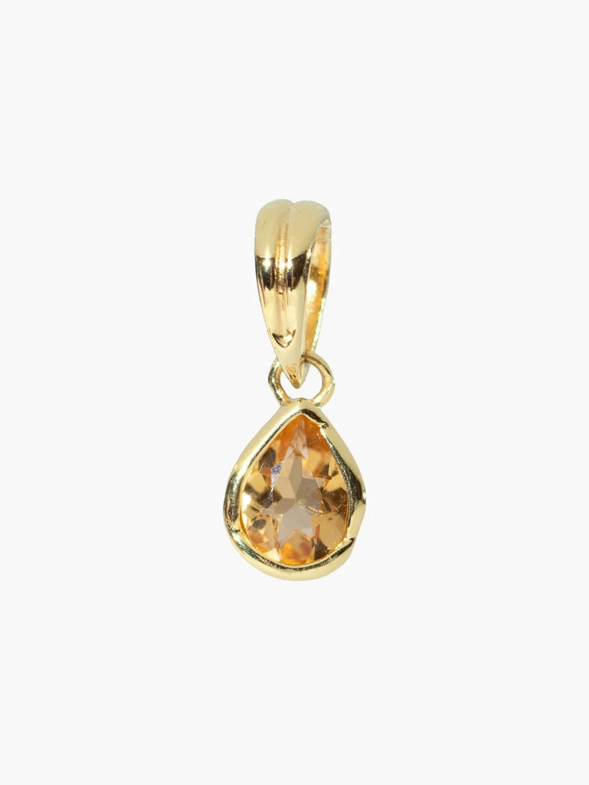 Light Citrine | Fully Known Prayer Pendant
