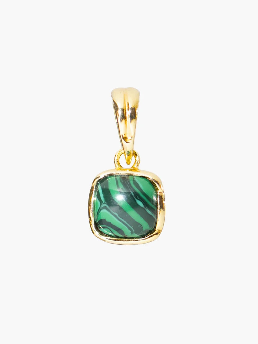 Malachite | Fully Known Prayer Pendant