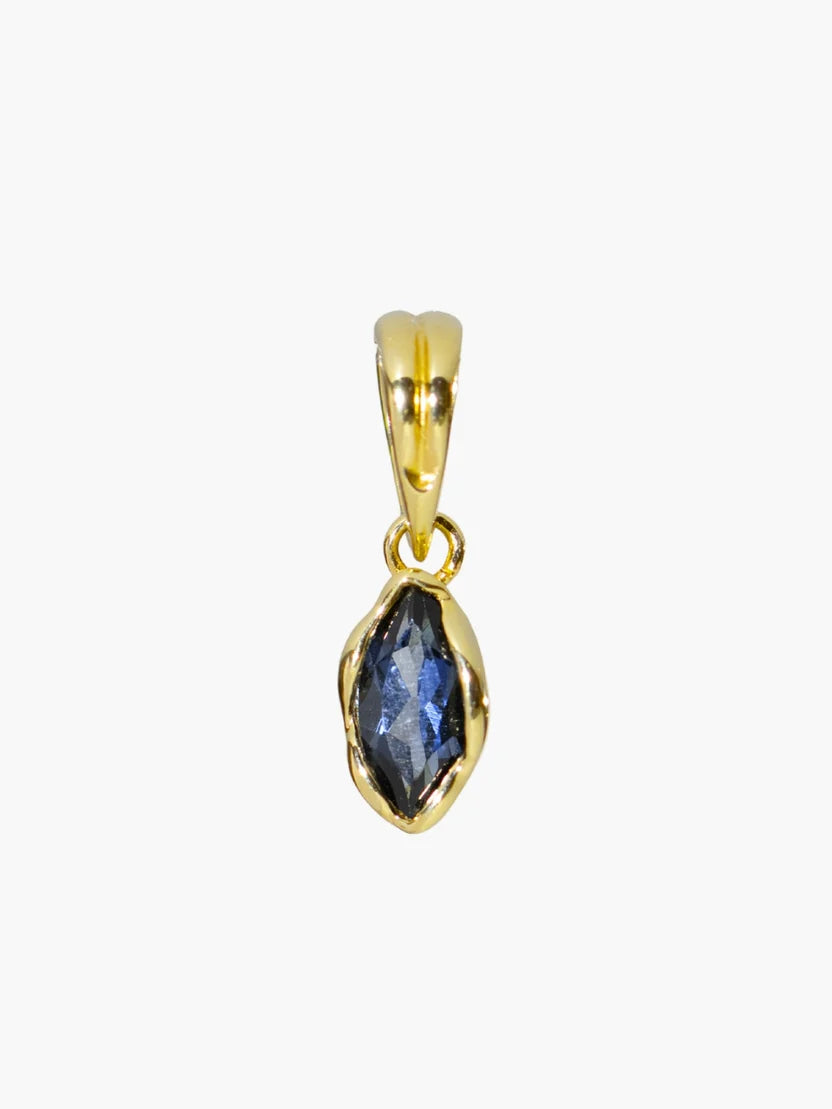 London Blue Topaz | Fully Known Prayer Pendant