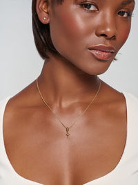 Rizen Jewelry Adoring Star Pendant, Gold-plated