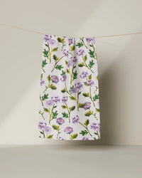 Blooming Thistle Bar Towel