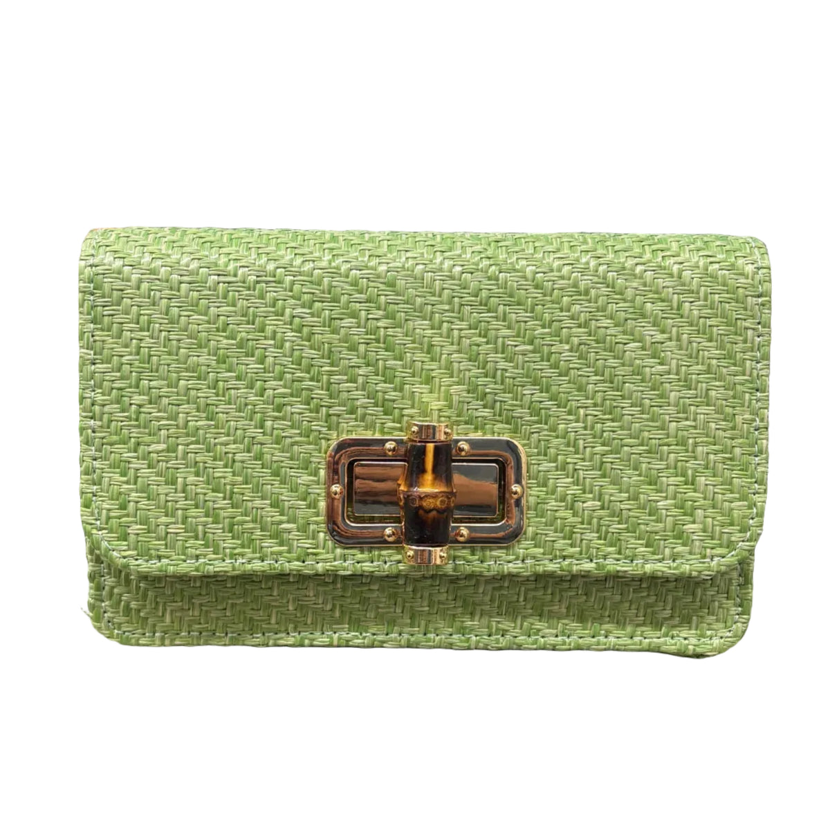 Green Lilly Clutch