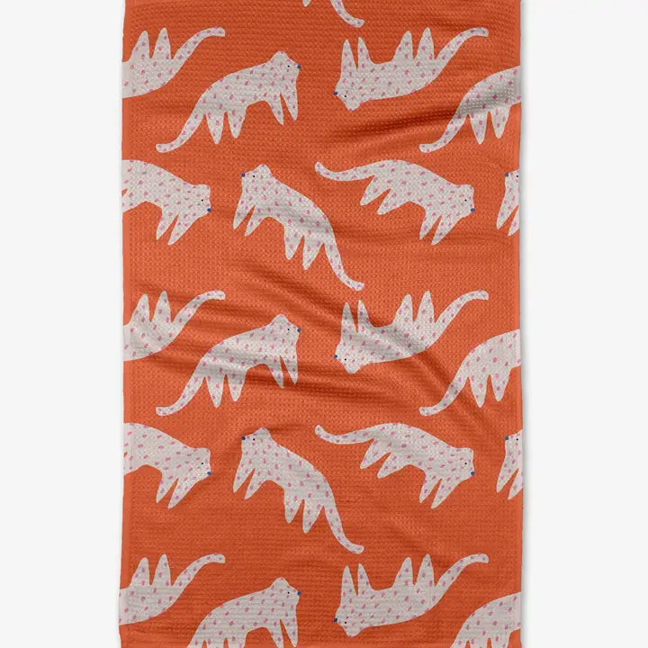 Cute Cheetah Tea Towel