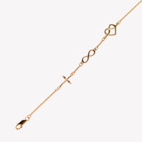 Faith, Hope, Love Bracelet