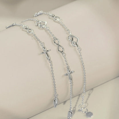 Faith, Hope, Love Bracelet