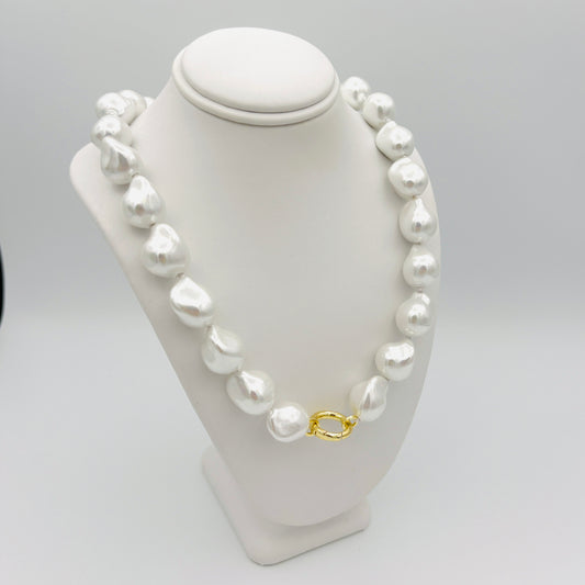 17" Baroque Pearl Choker