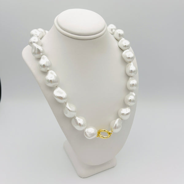 17" Baroque Pearl Choker