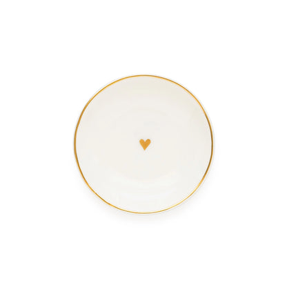 Trinket Tray, Small Round Heart