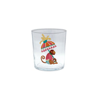 Monkeys and Parasols Suite of 4 Double Old
Fashioned Glasses