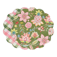 VIDA Reversible Round Placemats Set of 4