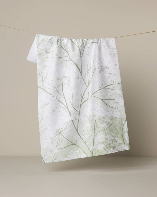 Quiet Garden Tea Towel