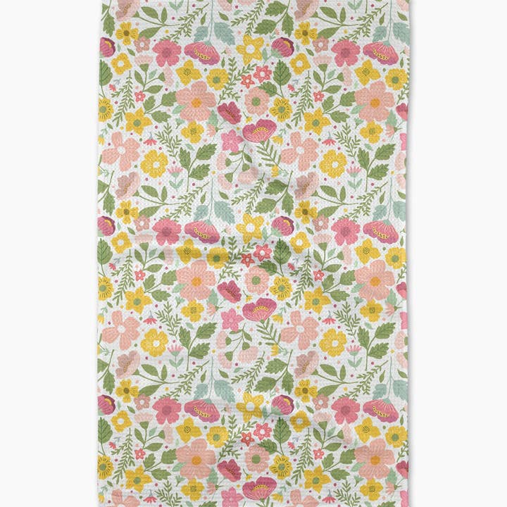 Blooming Days Tea Towel